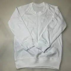 新品未使用　体操服 長袖 白 110cm