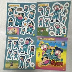 忍たま乱太郎 シール 乱太郎 きり丸 しんべヱ 4枚セット