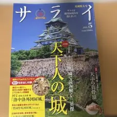 【サライ　5月号　天下人の城　小学館　雑誌】