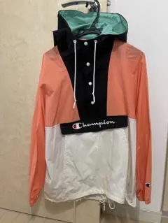 Champion ジャンパー Lサイズ オレンジ/黒/白/緑