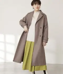 テックウールチェスターコート N. Natural Beauty Basic