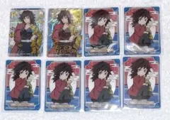 鬼滅の刃 ステンドグラスカード2 箔押し レア N SD 冨岡義勇 2点セット 鬼滅の刃 ステンドグラスカード2 冨岡義勇の通販 by ちょんごー