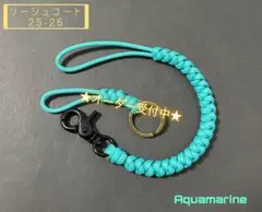 スノーボード用リーシュコード アクアマリン