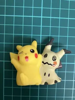 ポケモンキッズ ピカチュウ ミミッキュ 指人形 ソフビ フィギュア