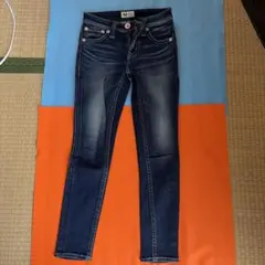 Rodeo Crowns ダークブルー スキニージーンズ