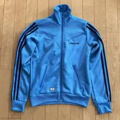 週末お値下げ❗️adidas 水色 ジャージ ジャケット VIP