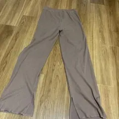 ビームス　リブパンツ　フレアパンツのサムネイル