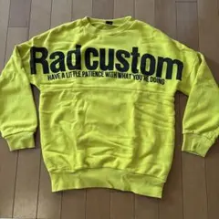 Radcustom イエロー トレーナー 特別版