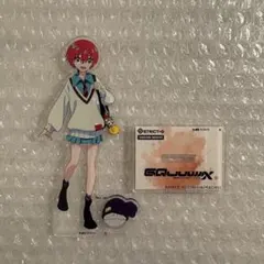 マチュ&ニャアン&シュウジ アクリルコースター 東急歌舞伎町タワー