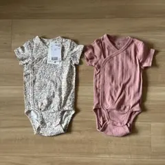 【新品未使用】H&M ベビー肌着２枚セット
