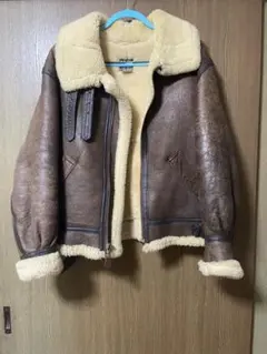 AVIREX フライトジャケット ムートン