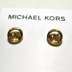 Michael Kors ピアス MKロゴ マイケルコース ゴールド 11mm