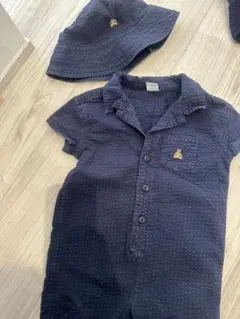 Baby Gap ベビーロンパース　帽子セット　12-18month