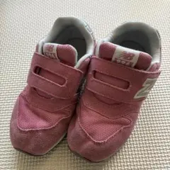 ニューバランス　キッズスニーカー　ピンク　16.5cm