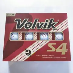 未使用品　ボルビック ゴルフボール S4 FOUCUS 外箱に傷破れ有　１ダース
