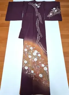 作家物 正絹 辻ヶ花 訪問着