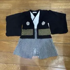 ベビー 袴ロンパース 男の子 和服 初節句 お食い初め