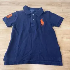ポロラルフローレン　キッズ　半袖ポロシャツ　100センチ　3/3T ネイビー