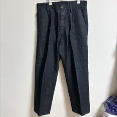 nest robe CONFECT コットン　リネン　タック　デニム　スラックス nest robe CONFECT コットン リネン タック デニム スラックス - メルカリ