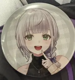 白銀ノエル ローソンコラボ 缶バッジ