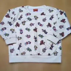 パウ・パトロール　薄手トレーナー　白