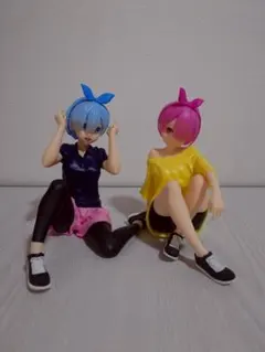 Re:ゼロから始める異世界生活 レム ラム フィギュア 2体セット