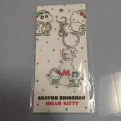 ハローキティ×クレヨンしんちゃん アクリルキーホルダー