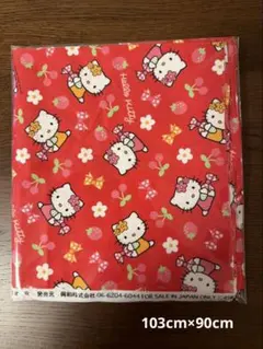 ハローキティ ミミィ　レトロ　布　切れ端　はぎれ