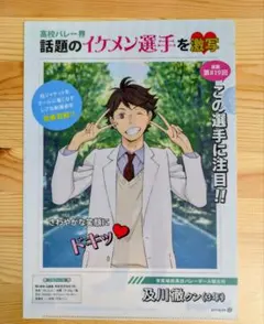 ハイキュー!! 及川徹 岩泉一 A4 クリアファイル
