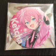 すとふぇす　けちゃ　缶バッジ　アンプタックカラーズ　AMPTAKxCOLORS