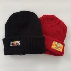 最終お値下げ ヒステリックミニ ニット帽セット