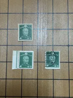 昭和27年のお年玉記念切手、額入り 年賀切手 昭和27年(1952) お年玉切手シート : yuuhiflower