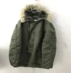 90s USA製 ALPHA N-3B フライトジャケット ヴィンテージ M