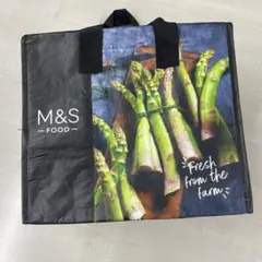 M&S Food アスパラガス 保冷用トートバッグ　Mサイズ新品未使用