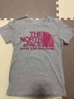 THE NORTH FACE グレー Tシャツ　レディース　ロゴT