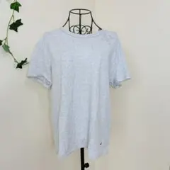 Crocodile 刺繍ポイント半袖 Tシャツ グレー　XLのサムネイル