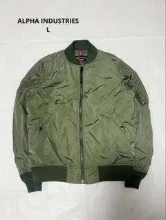 ALPHA INDUSTRIES ma-1 flight jacket L
