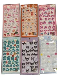 キャラクターシールセット 6シート ボンボンドロップシール