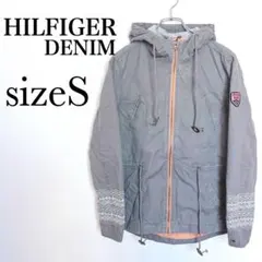 HILFIGER DENIM マウンテンパーカー　ジャケット　グレー【S】