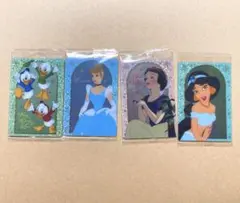 ディズニー キャラクターズ ウエハース 4点