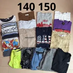 半袖Tシャツ　ハーフパンツ　パジャマ　男の子　まとめ売り　150のサムネイル