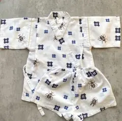 ベビー甚平 カブトムシ柄 90cm