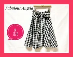 【Fabulous Angela】ギンガムチェックフレアスカート