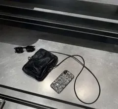 レザー ショルダーバッグ スマホショルダー スマホポーチ