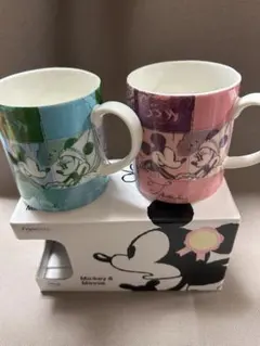 新品　Francfranc ディズニー ミッキー&ミニー マグカップ ペア
