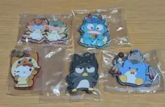 モンスターハンター　サンリオ　カプセルラバーマスコット 5個まとめ売り