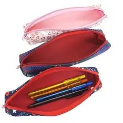 ハローキティ[ペンケース]スリムペンポーチサンリオ【ヒョウ柄 】