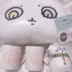 ちいかわ　エニマイくじ　D賞クッション　E賞マスコット　モモンガ　G賞マグカップ