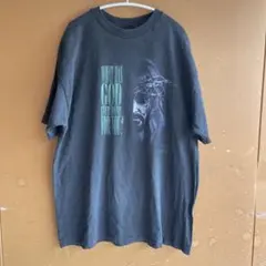 希少90sヘインズヴィンテージ キリストHanes Lサイズ グレー Tシャツ