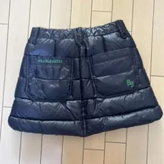 PEARLY GATES キルティングスカート ネイビー